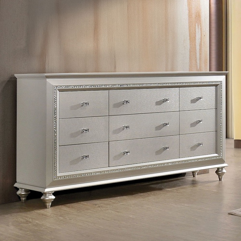 Kaitlyn – Dresser|Champagne|Metallic Gray