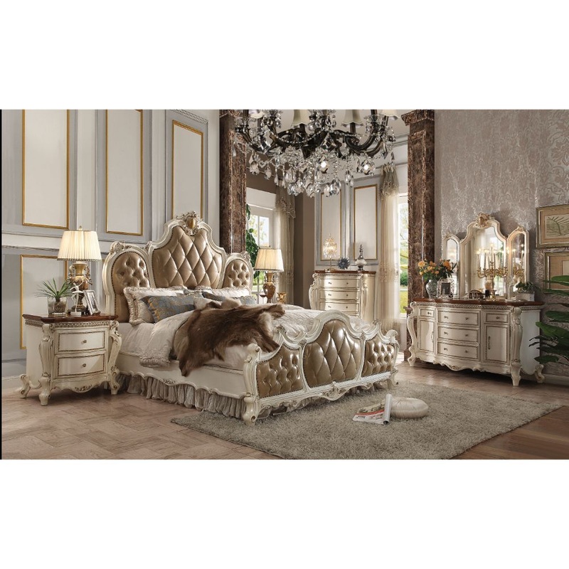 Picardy – Traditional – Bed|Butterscotch|Cherry|Queen|California King|King