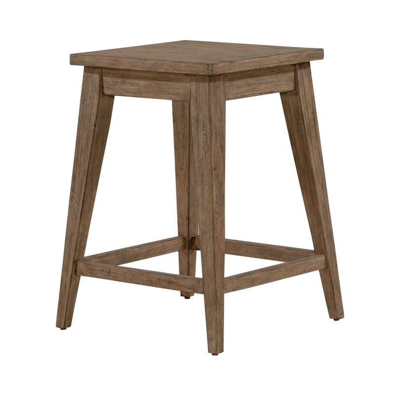Pinebrook Ridge – Console Stool – Light Brown