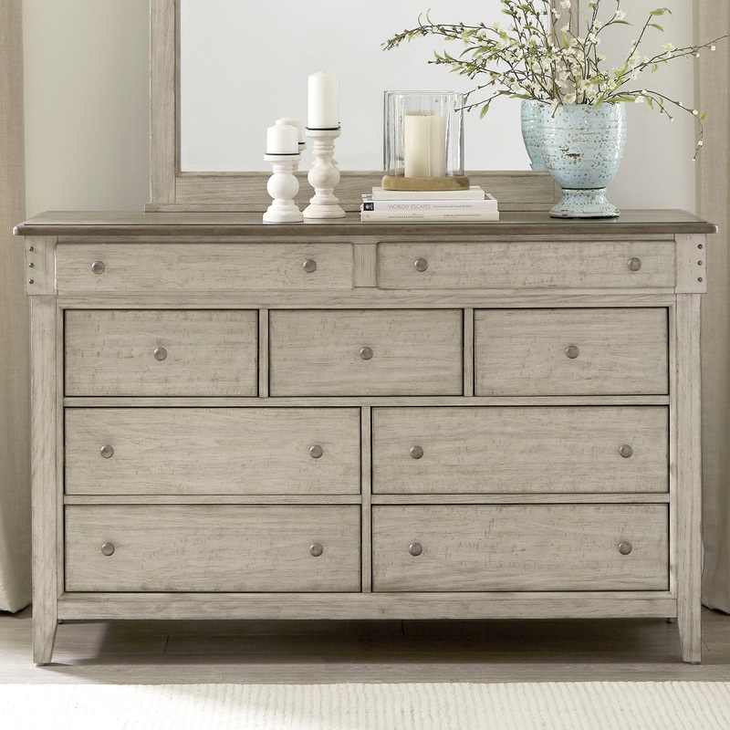 Ivy Hollow – 9 Drawer Dresser – White