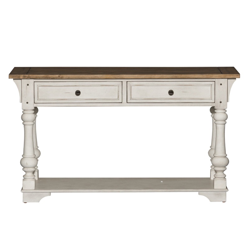 Morgan Creek – Sofa Table – White