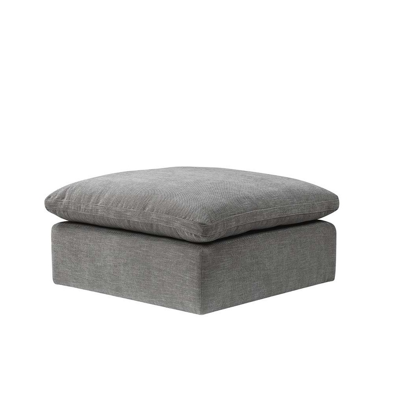 Naveen – Ottoman|Gray|Beige