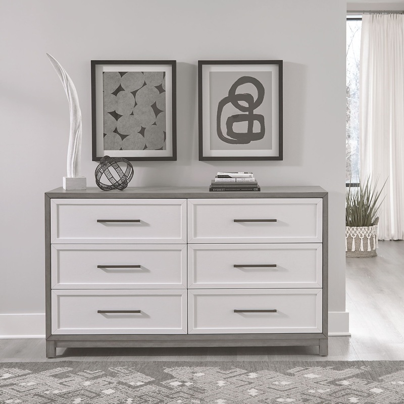 Palmetto Heights – 6 Drawer Dresser – White