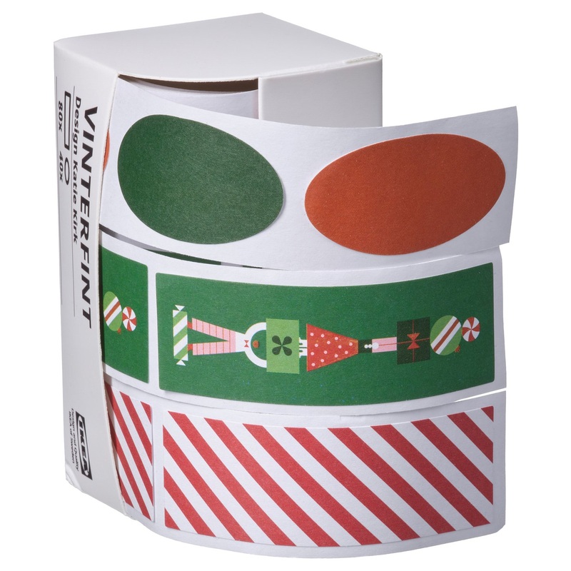 VINTERFINT stickers, christmas motifs