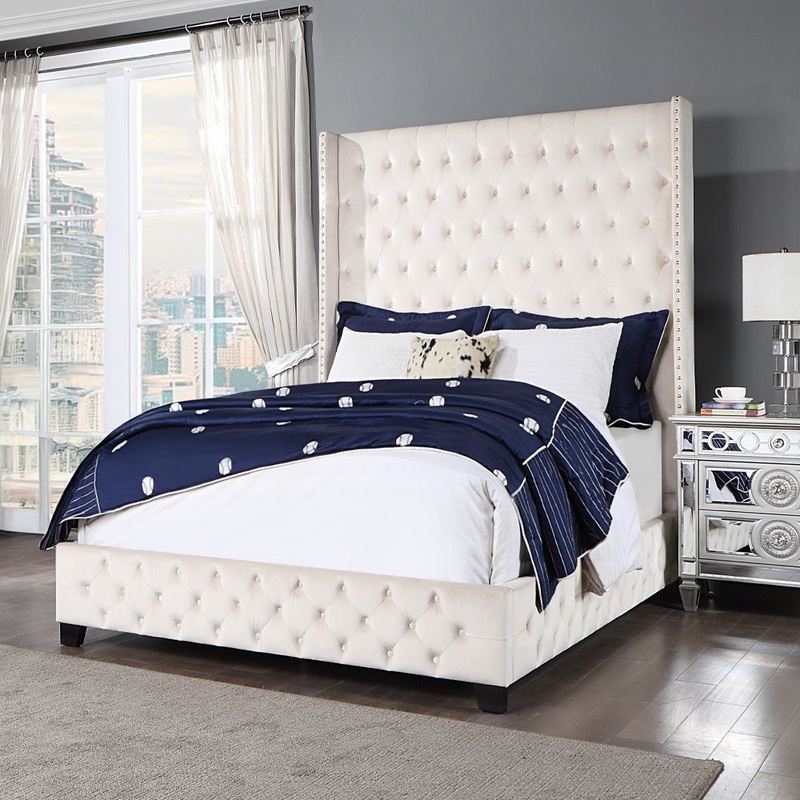 Fabrice – Bed|Beige|King|Queen