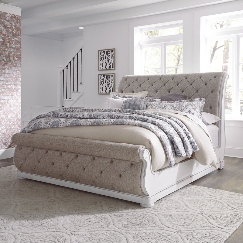 Magnolia Manor – Uph Sleigh Bed