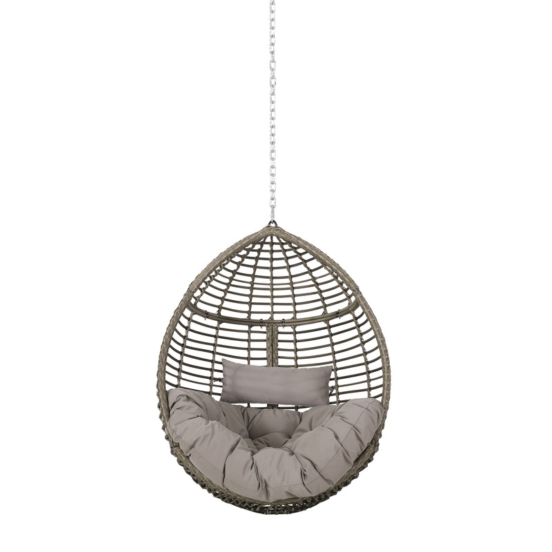 Morris Teardrop – Hanging Chair With Chain And Water Resistant Cushions