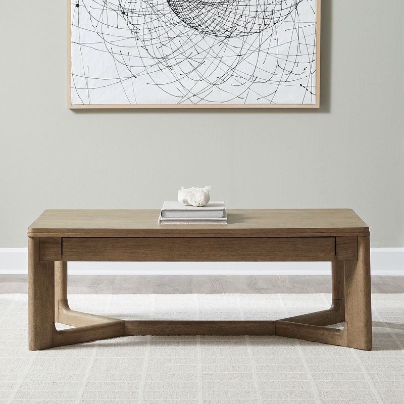 Ballentine – Rectangular Cocktail Table – Brown