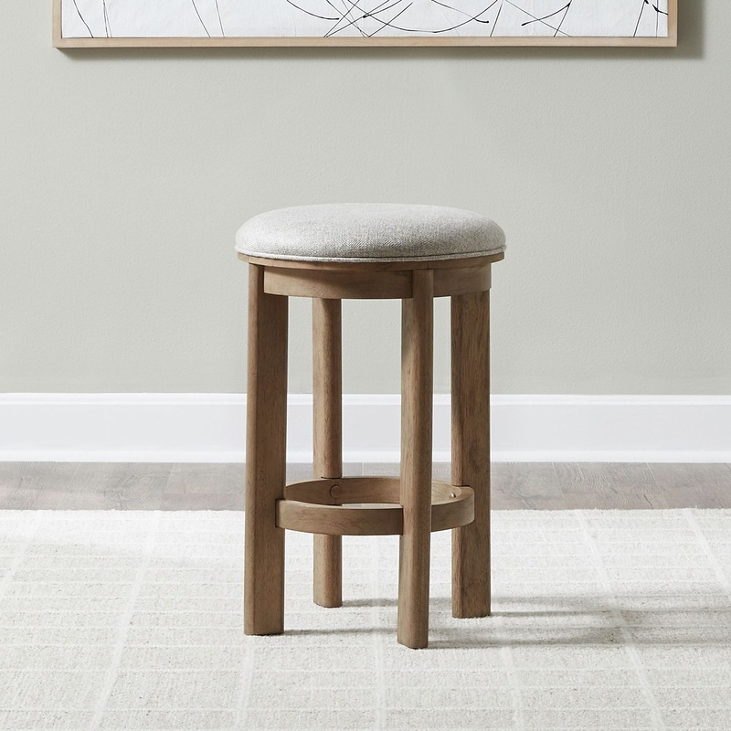 Ballentine – Upholstered Console Stool – Brown