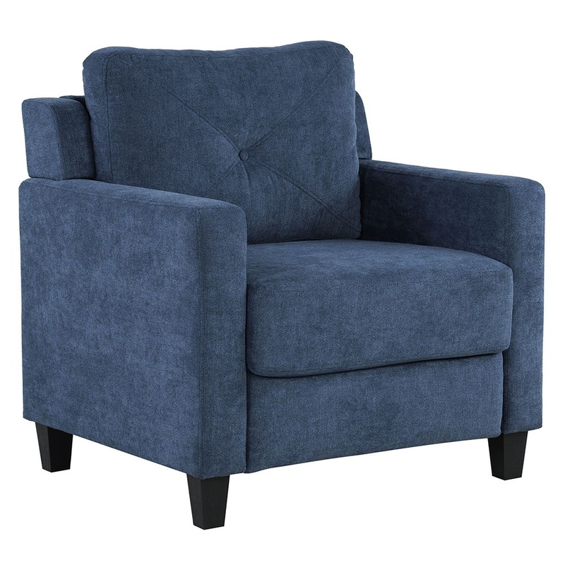 Horatio – Chair|Navy|Taupe