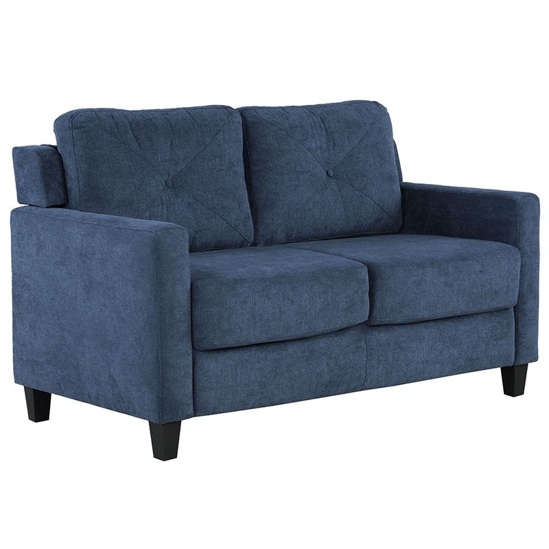 Horatio – Loveseat|Navy|Taupe