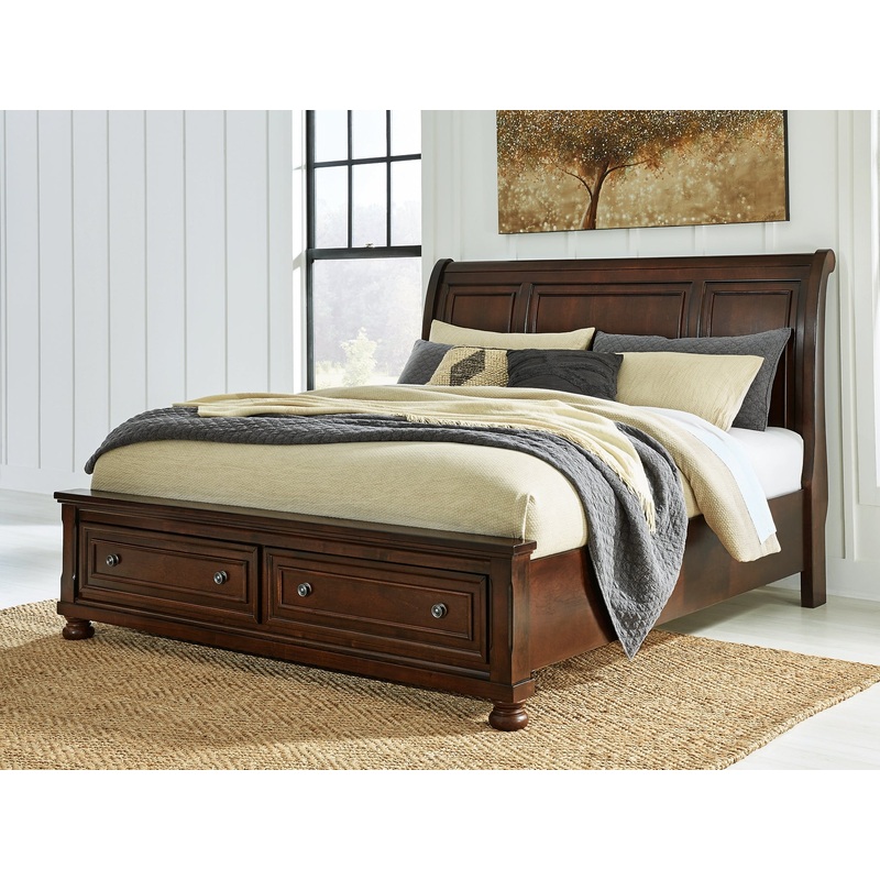 Porter King Sleigh Storage Bed