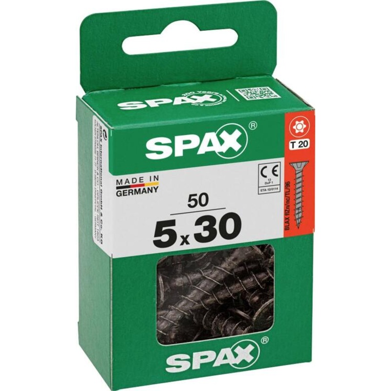 SPAX TSP T-STAR PLUS BLACK 5X30 M 50 PCS
