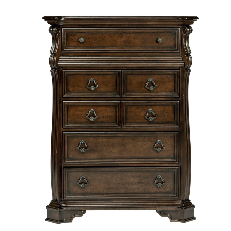 Arbor Place – 6 Drawer Chest – Dark Brown