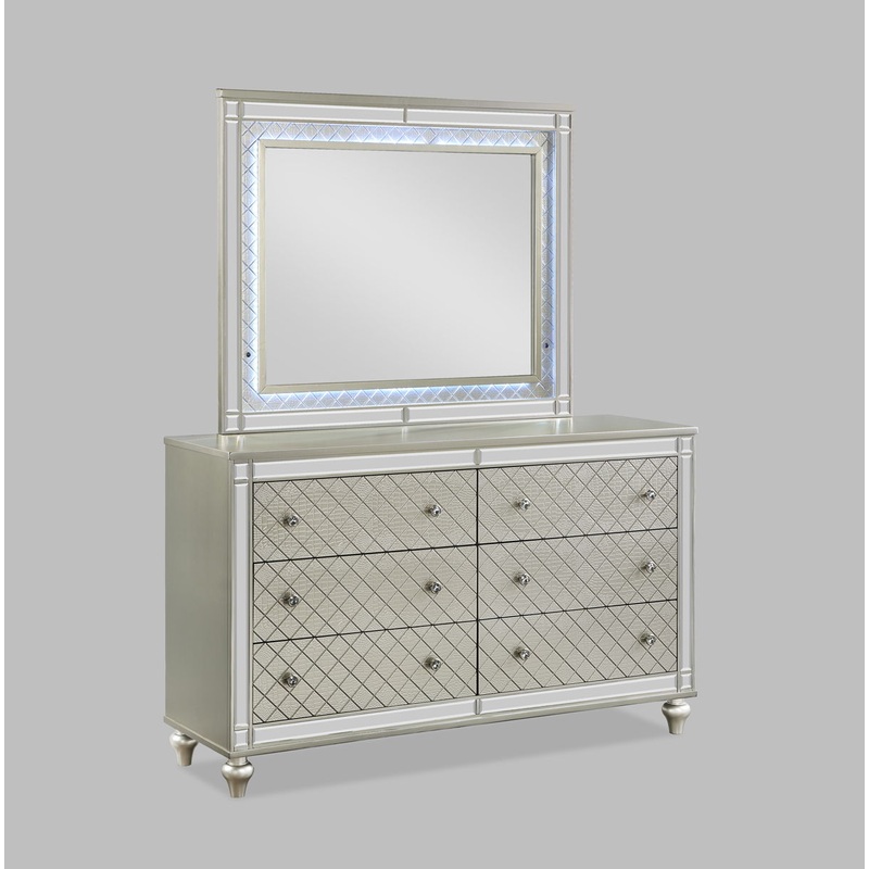 Cristian – Dresser, Mirror|Beige|Dressers|Dresser & Mirror