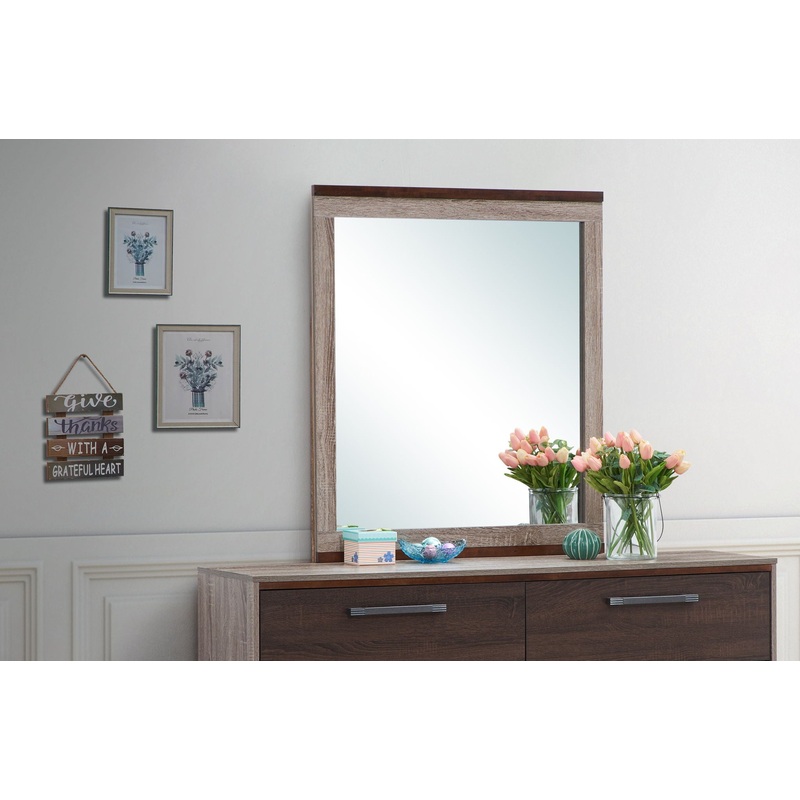 Magnolia – Mirror – Gray / Brown