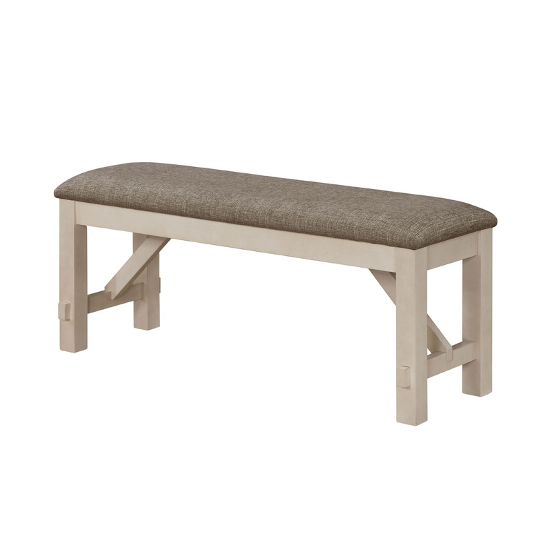 Maribelle – Bench|White|Gray