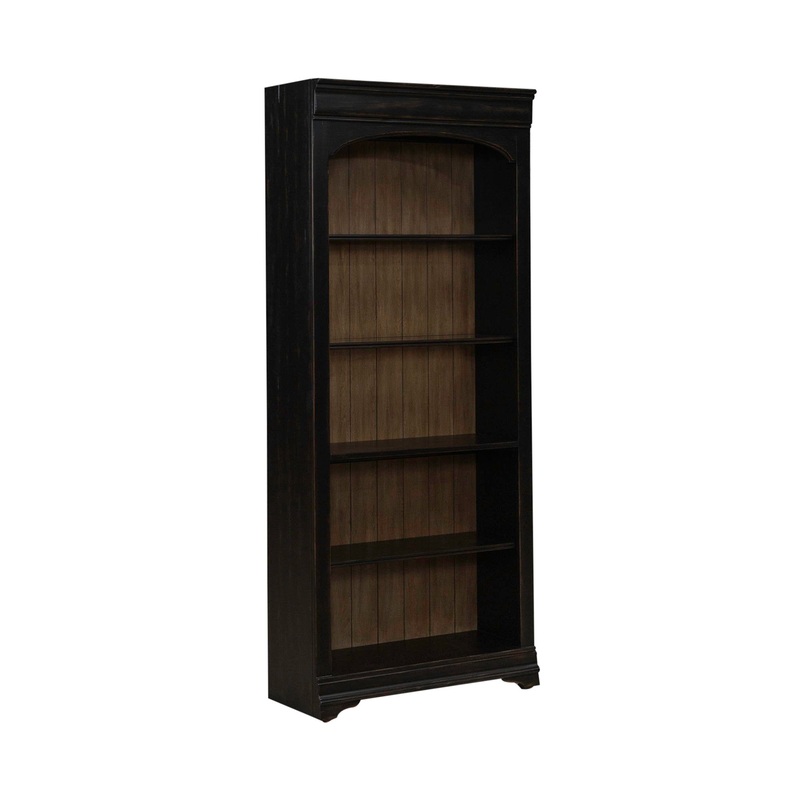 Meritage – Bunching Bookcase – Aged Charcoal