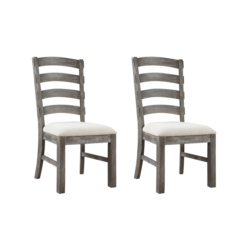 Rusti – Upholstered Dining Chairs (Set of 2) – Brown