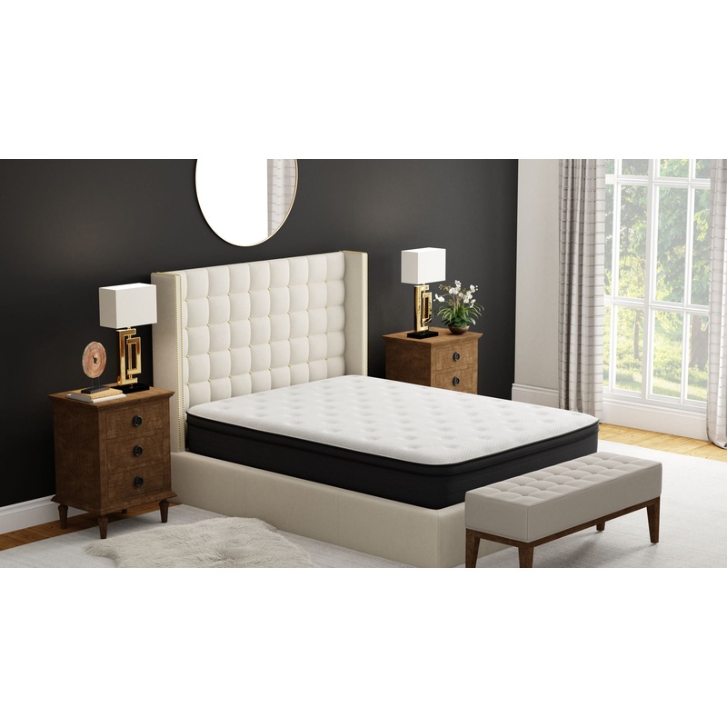 12 Euro Top Hybrid Memory Foam Mattress