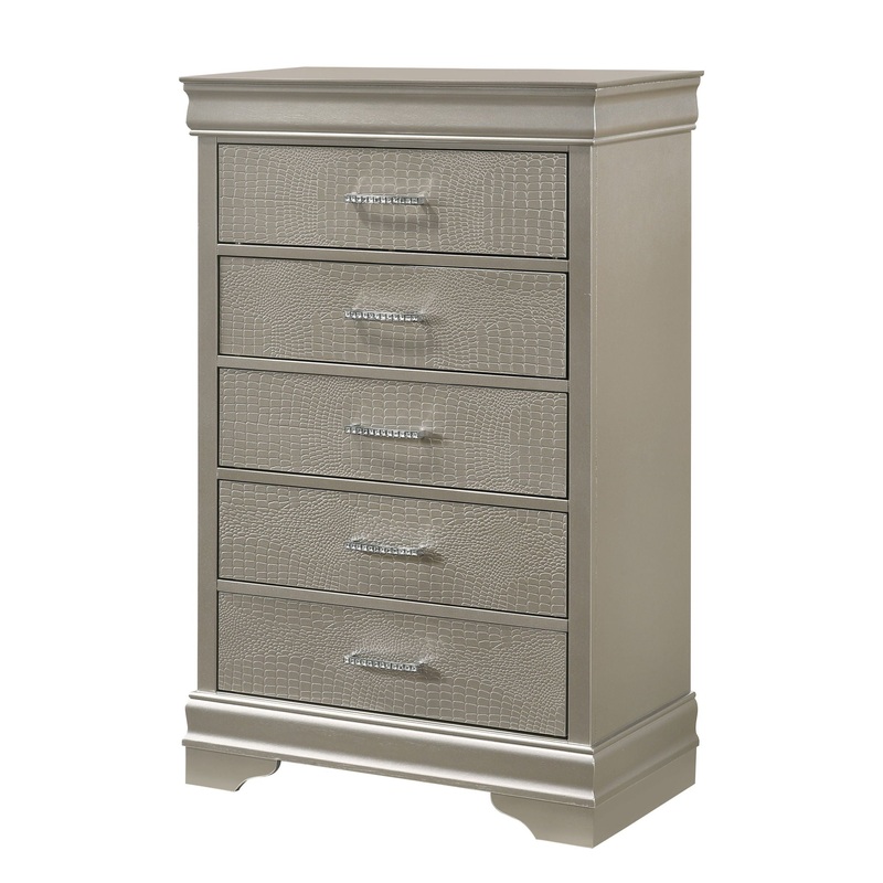 Amalia – Accent Chest|Gray|Black|White