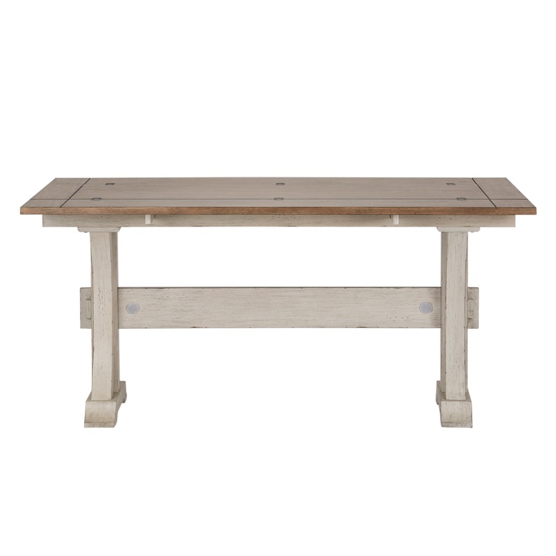 Farmhouse Reimagined – Flip Lid Sofa Table – White
