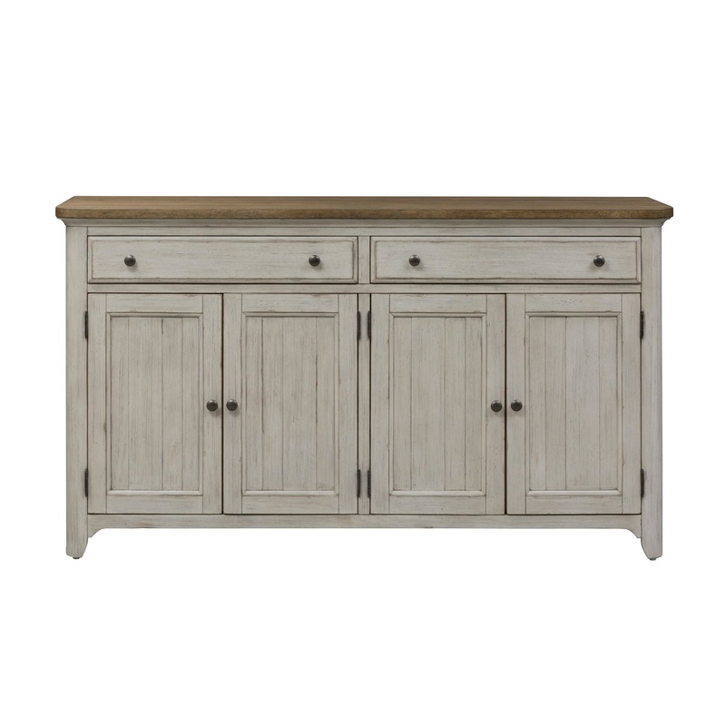 Farmhouse Reimagined – Server – White