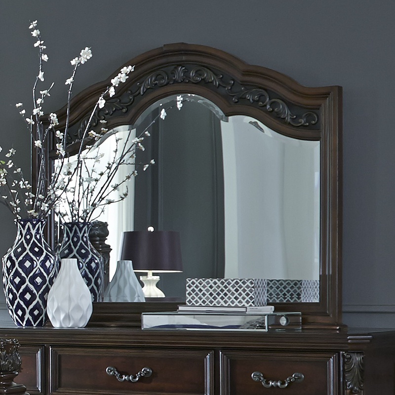 Messina Estates – Mirror – Dark Brown
