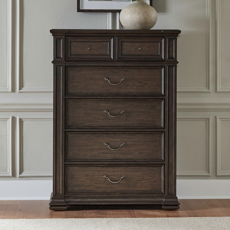 Provence Park – 6 Drawer Chest – Brown