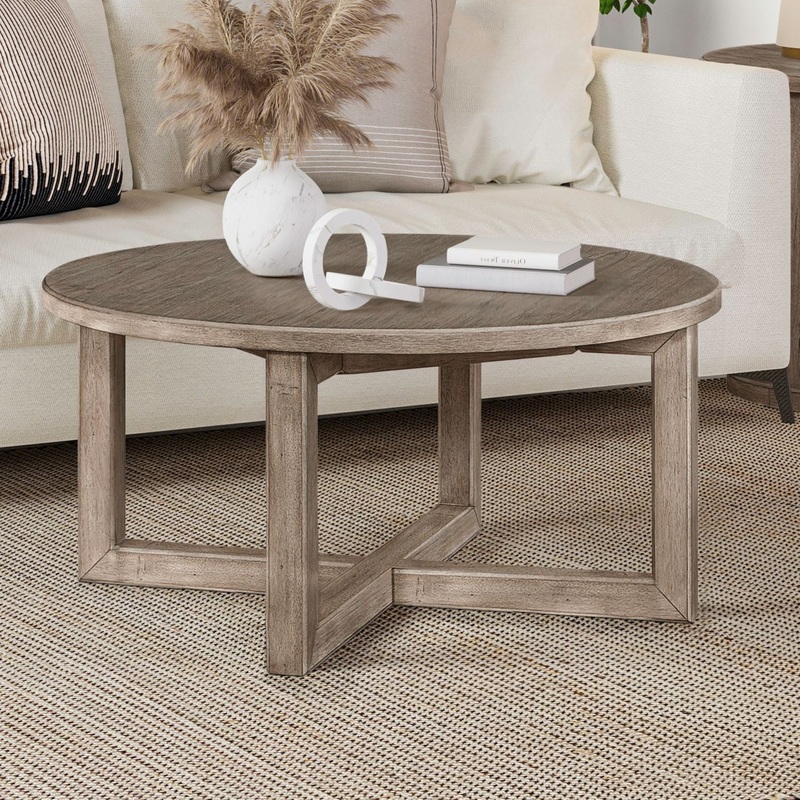 Proximity Place – Rectangular Cocktail Table – Light Brown