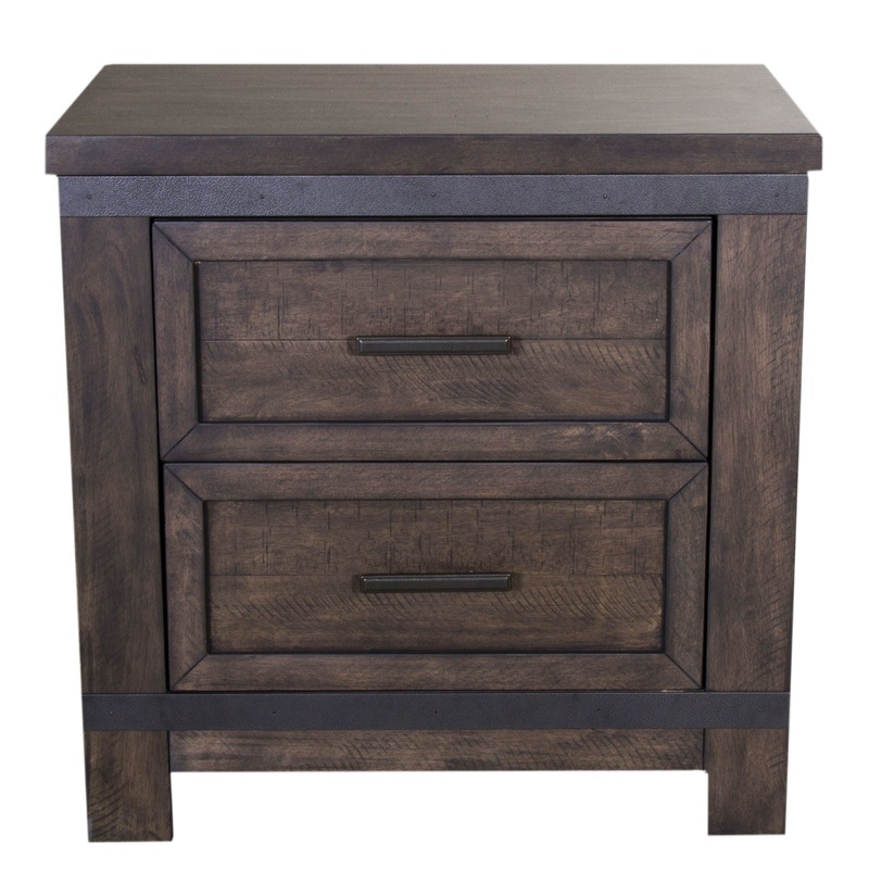 Thornwood Hills – Nightstand – Dark Brown