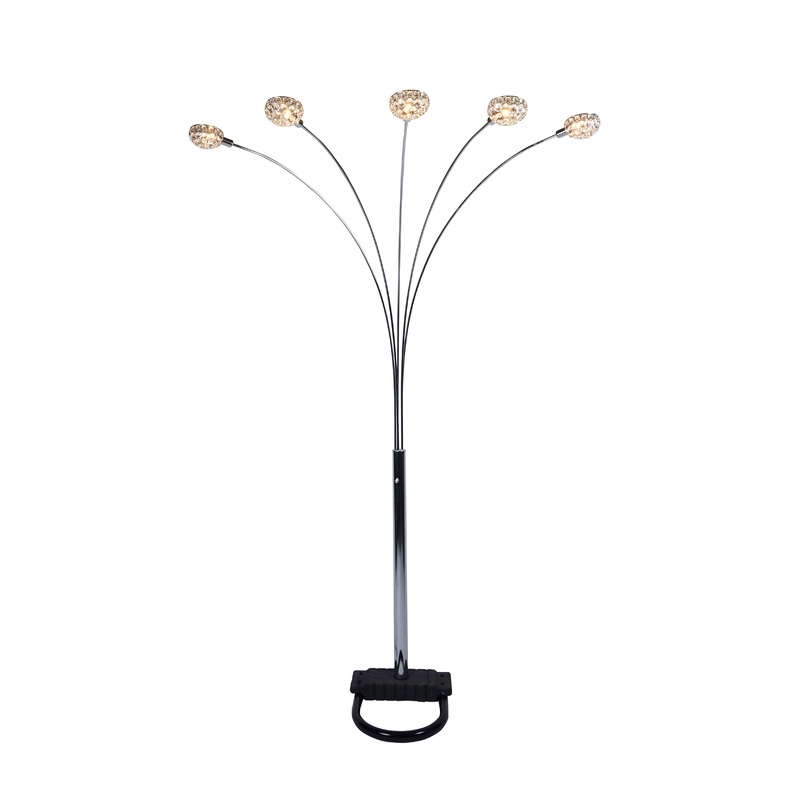 Half Moon Floor Lamp – Black