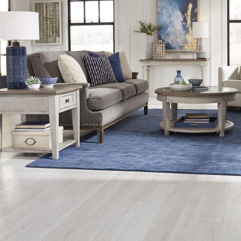 Heartland – 3 Piece Table Set (Round Table) – White