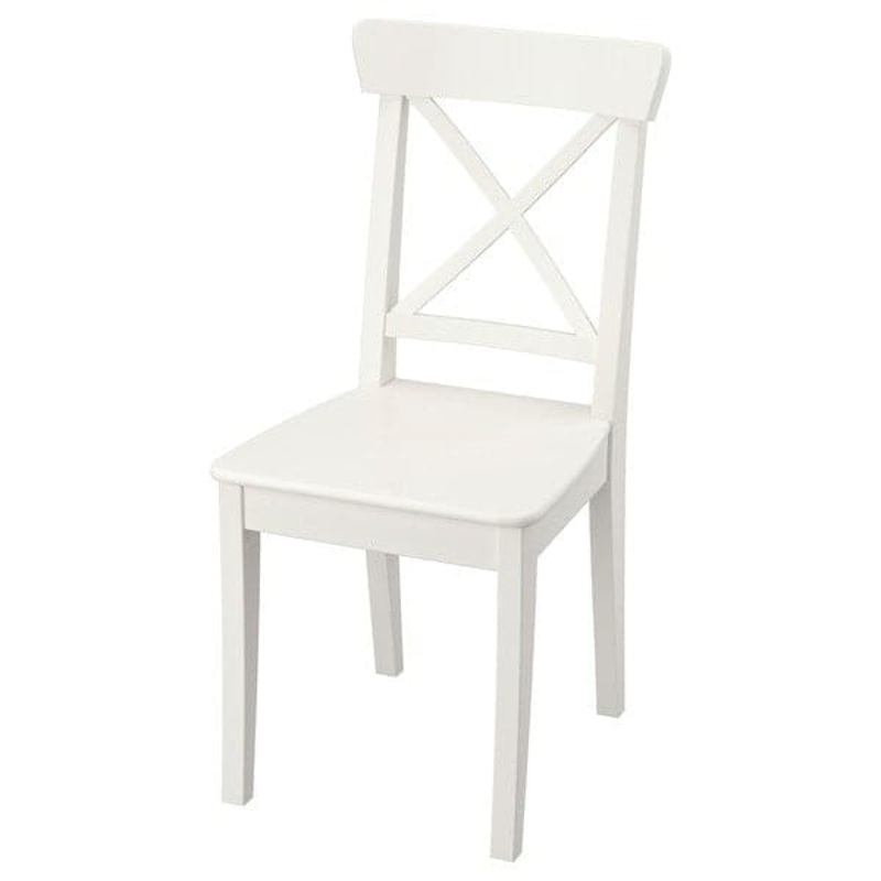 INGOLF chair, white, 43x91x52 cm