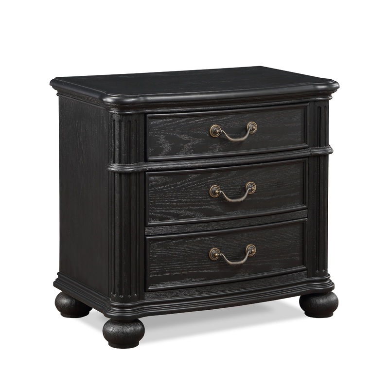 Kingsbury – Nightstand – Black