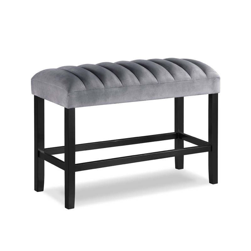 Pascal – Dining High Bench – Gray