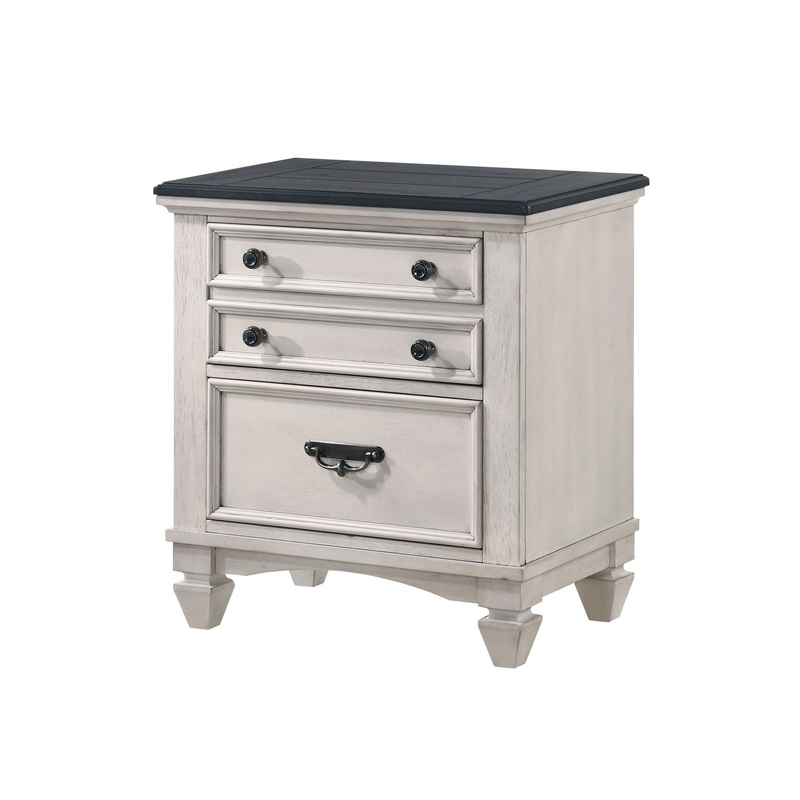 Sawyer – Accent Nightstand – Antique White