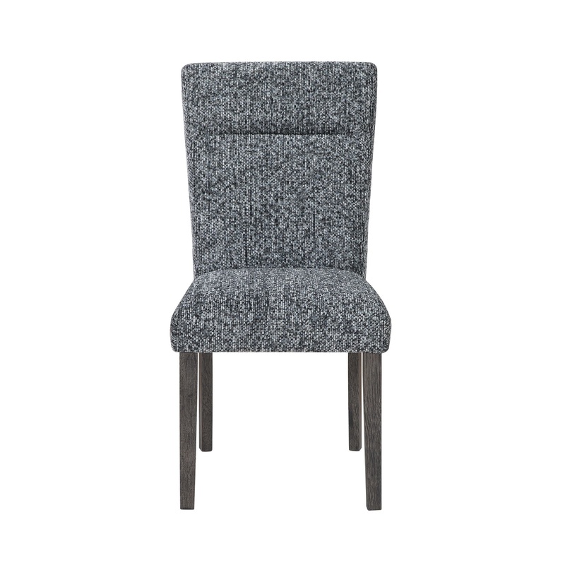 Sharon – Dining Chair With Extended Back (Set of 2) – Gray