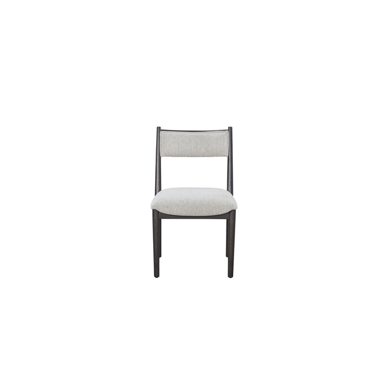 Comfortable Upholstery Cresent Chair (Set of 2) – Peppercorn