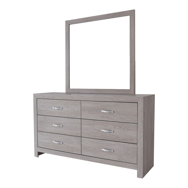 Jaylen – Dresser, Mirror|Gray|Black