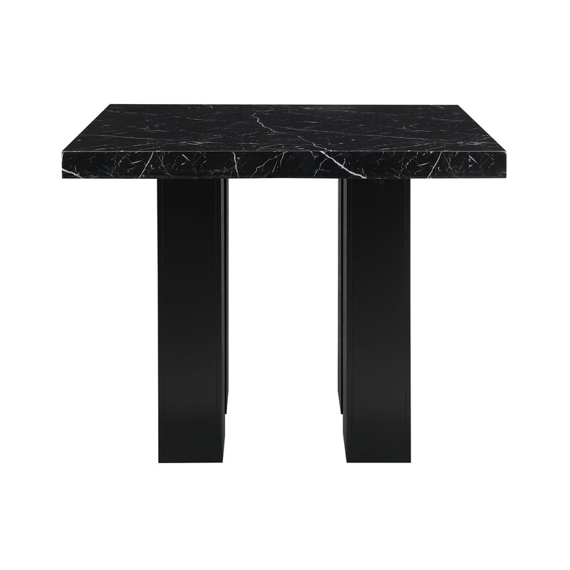 Mikha – Bar Table|Black|White|Light Brown