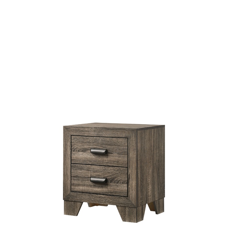 Millie – Nightstand|Gray|Dark Brown|White