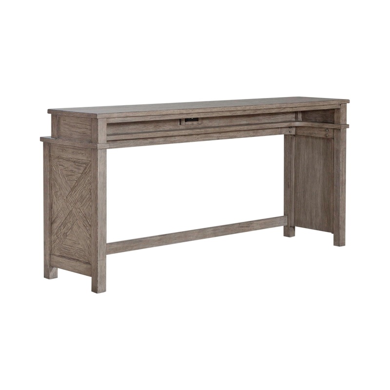 Skyview Lodge – Console Bar Table – Light Brown