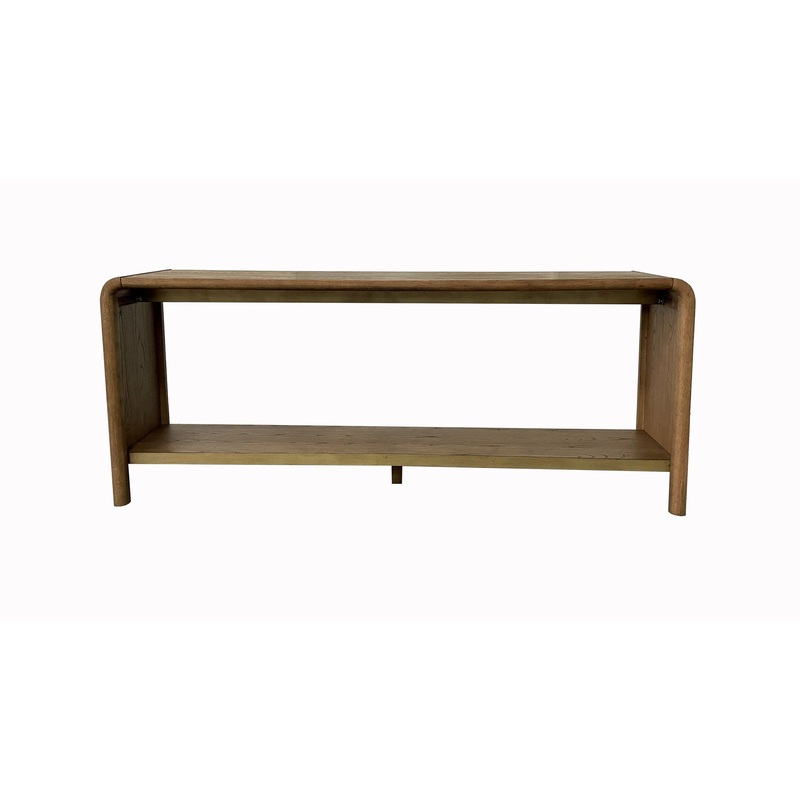 Waterfall – Console Table – Light Brown