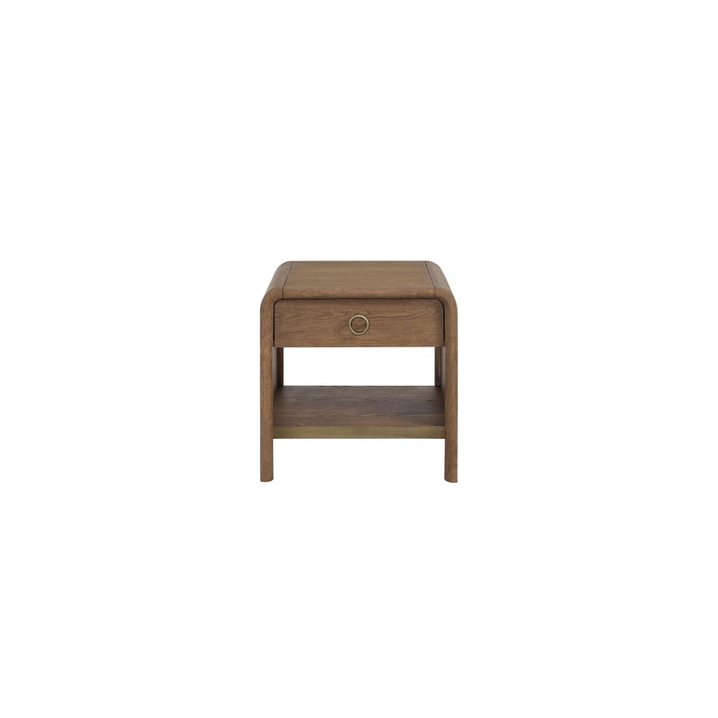 Waterfall – End Table – Light Brown