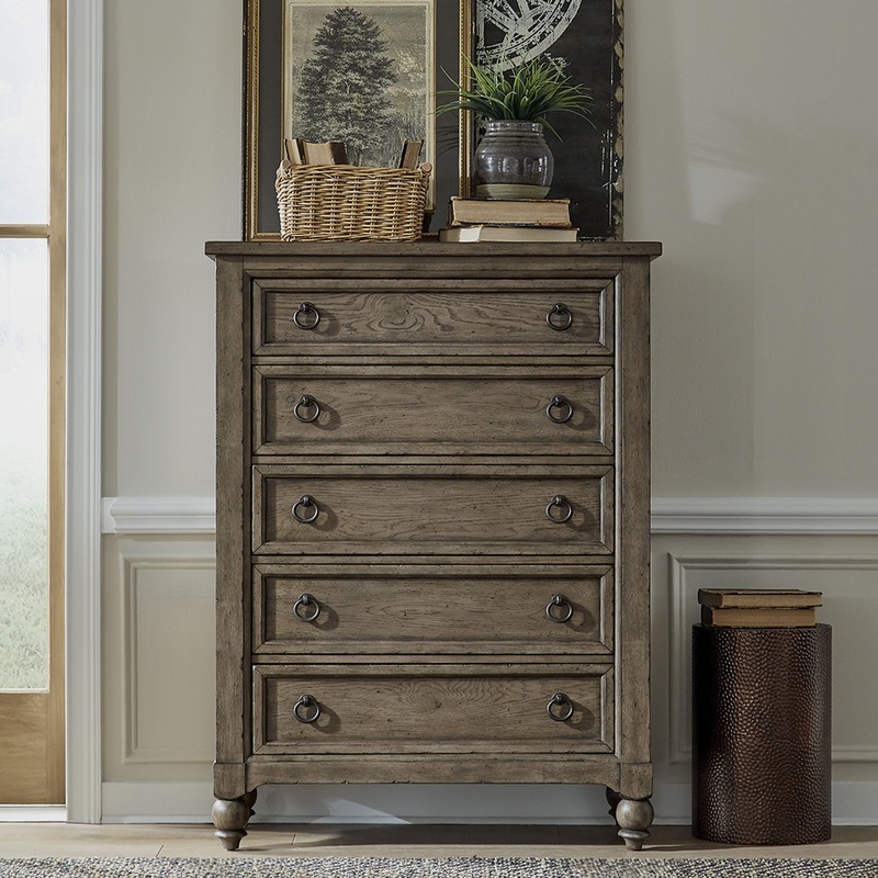 Americana Farmhouse – 5 Drawer Chest
