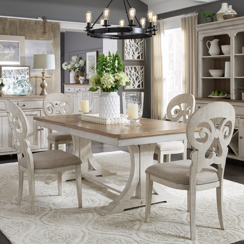 Farmhouse Reimagined – Trestle Table Set