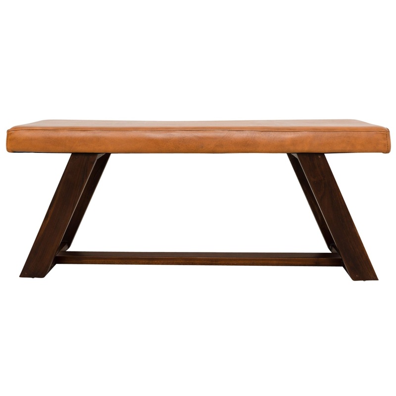 Marley – Genuine Leather Bench