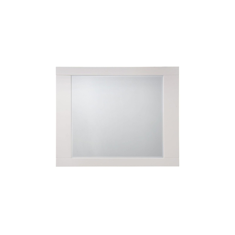 Naima II – High Gloss Mirror – White