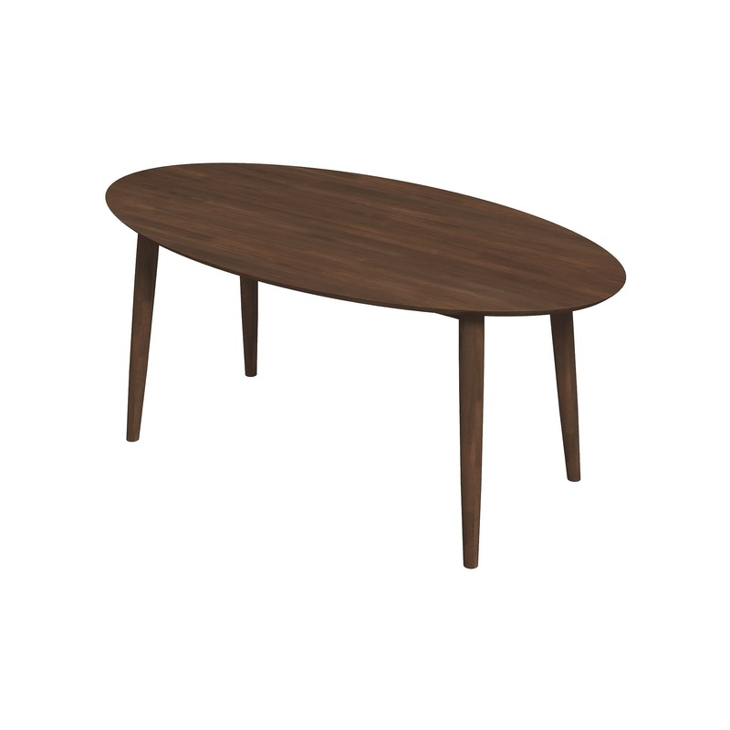 Ada – Mid-Century Modern Style Oval Dining Table